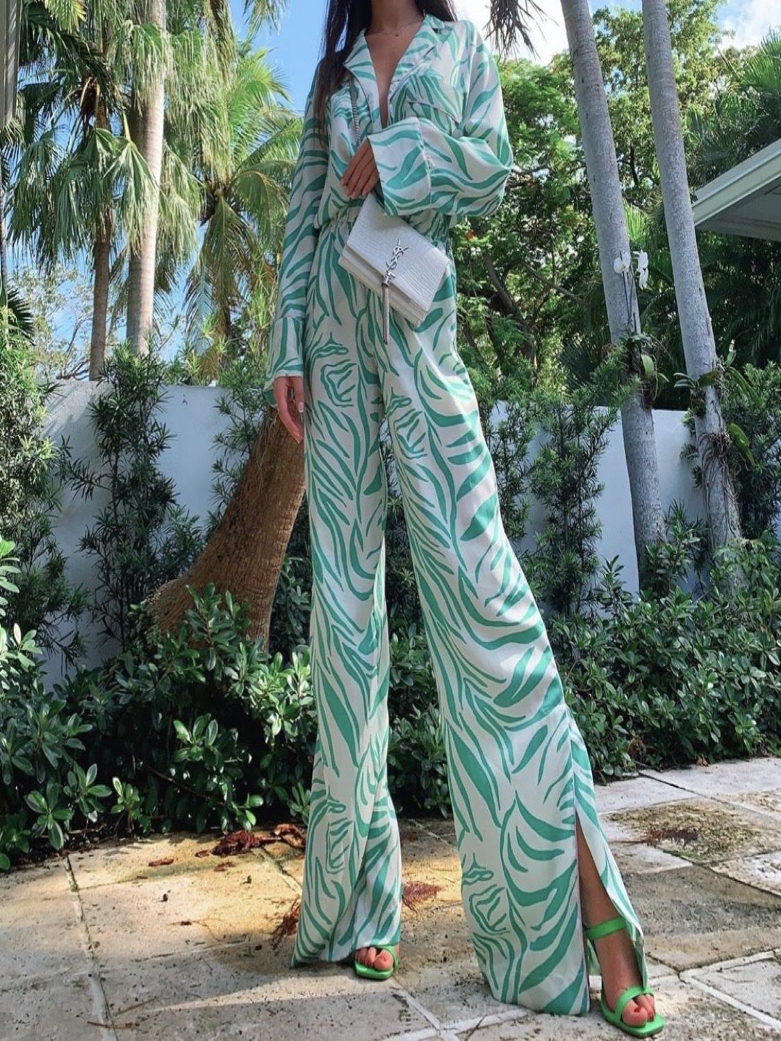 Pajama-Style Trousers