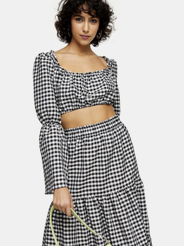 Puff Sleeved Dress