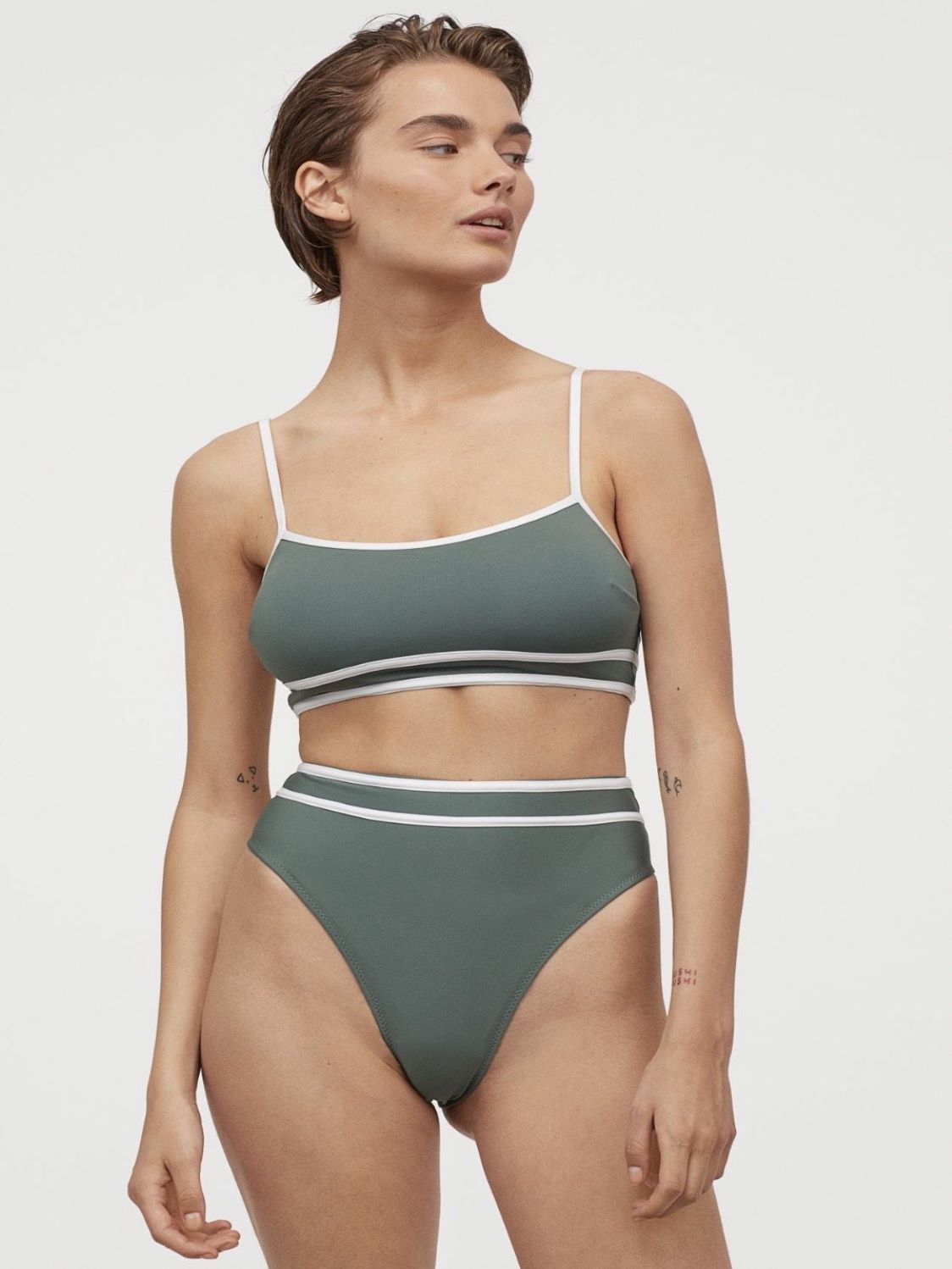 Brazilian Cut High Waist Bikini