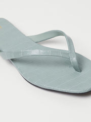 Crocodile Patterned Flip-Flop