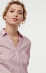 Stretch V Neck Shirt